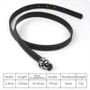 Riemen bloem vrouwen riem mode taille pu lederen metalen gesp pin voor dames vrijetijds jurk jeans tailleband