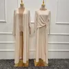 Etniska kläder Dubai Abaya Set muslim