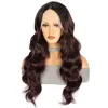 Perruques avant en dentelle pour femme synth￩tique Cosplay Body Wig Wig colored natura long Mility Part Faux cheveux