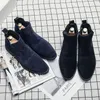 Buty Chelsea Men Blue Faude Suede Classic Fashion Business Casual Short Kids Zapatos de Seguridad Hombre 221119