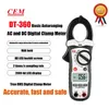 CEM DT-360 DT-362 DT-363 Hög Precisionsklämmätare Automatisk digital multimeter icke-kontaktspänningstest Ammeter Electrical.