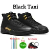 12S Men Basketball Shoes Jumpman Retro 12 Mens Trainers Black Taxi Grave Game Hyper Royalty Royalty Taxi Nylon Michigan Gym Red Sports Contakers
