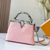 27 cm klep handtas Lady Handtassen vrouwen crossebody messenger tassen schoudertassen munt portemonnee granulaire koe echte lederen slanggreep verwijderbare riem ontwerper handtas