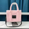 Marc Tote Çanta Kış Tasarımcıları Tote Çantalar Kadın Peluş Tasarımcı Çanta Çanta Omuz Crossbody Lamb Çantaları 220917