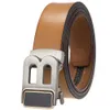 Män modebälte lyxdesigner Letter B Automatisk spänneföretagens avslappnade bältesbredd 3.5 cm Classic Retro Brand Belt Längd 110-130 cm