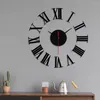 Wanduhren 3D DIY Große Uhr Modernes Design Mute Digital Acryl Spiegel Selbstklebend Wohnzimmer Wohnkultur Weihnachtsgeschenk