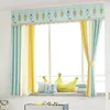 Curtain Blackout Curtains Cute Little Fresh Girl Child For Living Room Shutters Heat Insulation Decorative Roman Blinds Fast