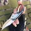 Couteaux d'ouverture de lame pliante automatique mini couteaux de poche extérieurs chasse les outils tactiques EDC survie autofense2493327