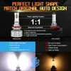 F7 130W H7 H4 Canbus Led Lamp High Power Headlight Bulb 9006 HB4 H13 9008 HB5 9004 HB1 9007 Turbo Led Bulb 6500K For Car