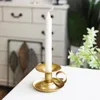 Bougeoirs support en fer créatif rétro chandelier conique avec poignée pour table de mariage fête de noël décor à la maison