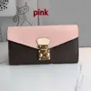 hot Fashion flowers designer wallets luxurys Mens Womens real leather Clutch bags Classic Letters coin Purse With Original Box