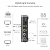 M8 NFC Bluetooth 5.0 Transmitter Receiver 3.5mm RCA Optical Coaxial TF/U Disk Play/IR Control LED Wireless Audio Adapter For TV PC
