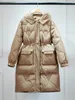 Dames Down Parkas Lagabogy Large Natural Fur Winter Vrouwen Lange puffer Jackets Haped Waterd waterdicht 90 Duck Coat Vrouw Warm Outsed Wear 221121