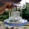 Glasbong Water Bongs pour fumer des accessoires de bol en verre 14,5 mm Recyclage Tornado Filtre en verre d'eau Bong Bang-huile Big Bong