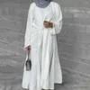 Etnische kleding Dubai Abaya set moslim mode handgemaakte pailletten Coardigan gewaad Marocain Turkse islamitische vrouwen kimono jurk Ramadan Eid