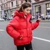 Women's Down Parkas Korean Style Winter Women Jacket Oversize Loose Hooded Female Puffer Jackets Kort vadderade Solid Womens Coat 221121