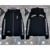 Klasik moda lüks erkek fermuar ch hoodies tasarımcı at nalı sanskrit çapraz baskı kazak kapüşonlu üstler ceket sweatshirts sweatercxjvcxjvcxjvcxjv