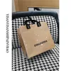 TABY TABY Moda PCV Zakupy dla kobiet przyjaznych dla ekologicznego Kraft Paper Shopper Duża wodoodporna torebka 221119