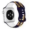 Smart Straps Happy Halloween Party Printed Silicone Strap Watchband Sport Bracelet Band Fit iWatch Series 8 Ultra 7 6 SE 5 4 3 For Apple Watch 38 42 40 41 44 45mm Wristband