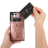 حالات الهاتف المقاومة للصدمات لـ Samsung Galaxy S22 S21 S20 Note20 Ultra Note10 Plus Plug-in Cards Bracket Pu Leather Case