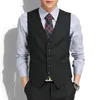 Costumes pour hommes Blazers Slim Fit Gilet Casual Homme Noir Gris Formel Businss Arrivée s Mâle Gilet Gilet Homme 221121