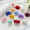 Decorative Flowers 10cm Artificial Carnations Wedding Decoration Supplies Holding DIY Bouquet Fake Plants Home Decor