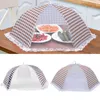 Учетные наборы Behogar 18 -дюймовый круглый -складная воздухопроницаемая сетчатая сетка зонтик для домашних барбекю кухонные гаджеты