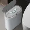 Cesti per rifiuti 7L Smart Sensor Cestino cucina Casa Casa automatica per camera da letto Baglietta per la casa di immondizia impermeabile con coperchio 221119