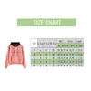 Gym Clothing Women Casual Loose Sweatshirt Autumn Long Sleeve Printing Pocket Pullover Patchwork Hooded Top Streetwear Blouse