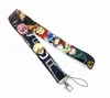 مصمم المفاتيح keychain anime manga manga my Hero Academia Lanyard for Keys id Credit Cover Cover Cover Accessories keychain keys