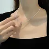 Zilver Fonkelende Sleutelbeen Ketting Choker Ketting Kraag Voor Vrouwen Fijne Sieraden Bruiloft Verjaardagscadeau