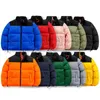 NF Mens Down Jacket Puffer Coat Woman Parkas Fashion med klassisk bokstav huva stora fickjackor Vinter varm kort bomullsrock657