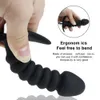 Anal Toys Silicone Beads Butt Plug Vibrator Toy Strapon Dildo Male Prostate Massager Sex For GaysCouple Men 221121