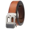 Män modebälte lyxdesigner Letter B Automatisk spänneföretagens avslappnade bältesbredd 3.5 cm Classic Retro Brand Belt Längd 110-130 cm