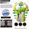 Giacche da corsa LairschDan 2022 Abbigliamento da ciclismo da uomo Maglia da ciclista verde Camisa Bike Mtb Top Rennrad Trikot Maglia da bicicletta Maillot Velo