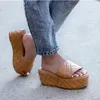 Sandalias de plataforma de Mujer de moda en blanco y negro de talla grande, Sandalias para Mujer, Sandalias para Mujer, Zapatos para Mujer