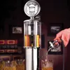 Verres à vin 900 ml Liqueur Bière Alcool Pistolet Pompe Station-service Bar Famille Bière Boisson Eau Jus Distributeur Machine Récipients À Boire Pistolet Pompe 221121