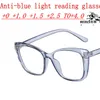 サングラスファッションキャットアイリーディンググラスブルーライトブロッキング読者for Men Men Anti Glare LightWeight Eyeglasses