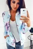 Giacche da donna Moda Donna Tie dye Bomber Biker Primavera Autunno Manica lunga Casual Baseball Sport Capispalla Tasca con cerniera femminile Soprabito 221121