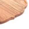プレートレースシェイプ木材サービングプレート木製収納トレイティーデザートディナーパンフルーツスナックディスプレイディッシュトレイ