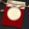 Ювелирные мешки за 2022 год памятная монета крыса китайская сувенирная сувенирная коллекция Золотая мышь