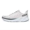 Motorcykelstövlar Hoka One Clifton 8 Runningskor Kvinnor Män Athletic Shoe Shock Absorbering Road Fashion Mens Womens Sneakers Highway Climbing Online Motion Current Current Current