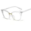 Zonnebrillen frames transparante bril in de bril Vrouwen anti blauw licht sexy katten oogglazen frame heldere lens computerglazen vrouwelijk T2201114