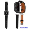 Marge Plus Compatible med Apple Watch Band 49 45mm 41mm 44mm 40mm 42mm 38mm Fashion Leather Replacement Band för IWatch Series SE 8 7 6 5 4 3 2 1 PU LATHERS REP Women Men Men