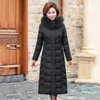 Women's Trench Coats Nice Winter Slim X-long Jacket For Women Oversized Hooded With Fur Collar