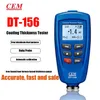 CEM DT156 Autolack-Schichtdickenmessgerät, Messgerät, Tester, 0–1250 µm, mit integrierter Auto-F-NF-Sonde, USB-Kabel, CD-Software