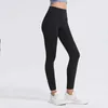 Leggings pour femmes leggings pantalons de yoga sexy Pilates élastiques à la hanche serrée Sports Sports Legging Legging Vêtements Femmes Alignez le yogas Nude haute taille DFDGDF2