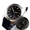 Zegarstka żółty indeks winorośl 38 mm nurka 200m Wodoodporna NH35A PT5000 Mężczyzn zegarek na rękę Zielony Lume Sapphire Glass1718388