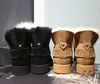 Boots Boots Chaussures chaudes Bottes de fond plates enceintes Bottes de loisirs non glissées