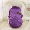 Dog Apparel Classic Warm Clothes Puppy Outfit Pet Cat Jacket Coat Winter Soft Sweater Clothing For Small Dogs Chihuahua XS-2XL